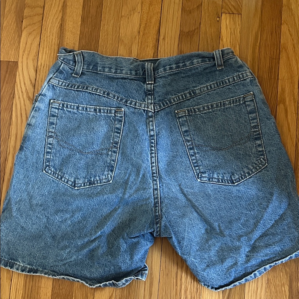 Classic Blue Denim Shorts
